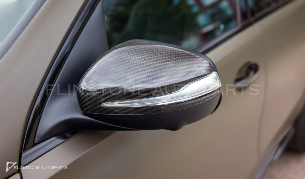 ครอบกระจกมองข้าง คาร์บอน Mercedes-Benz GLE V167 ทรง Renegade Design