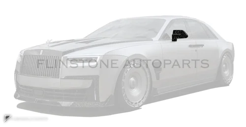mirror caps Carbon Rolls-Royce Ghost style Renegade Design