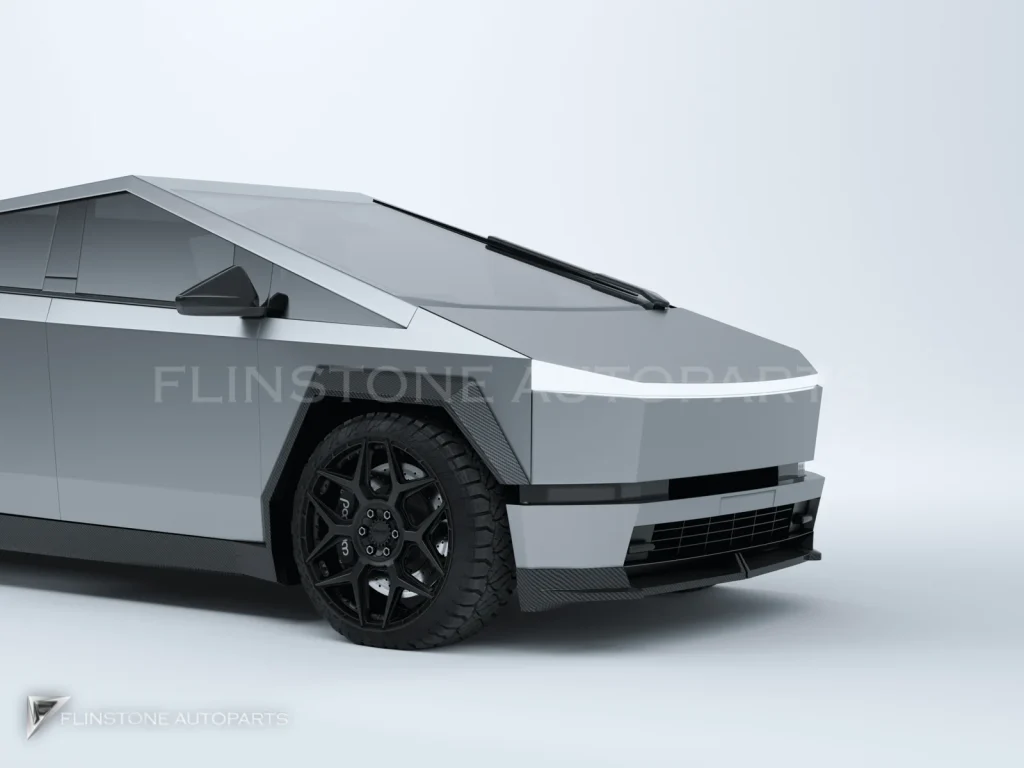 mirror caps Carbon Tesla Cybertruck style Renegade Design