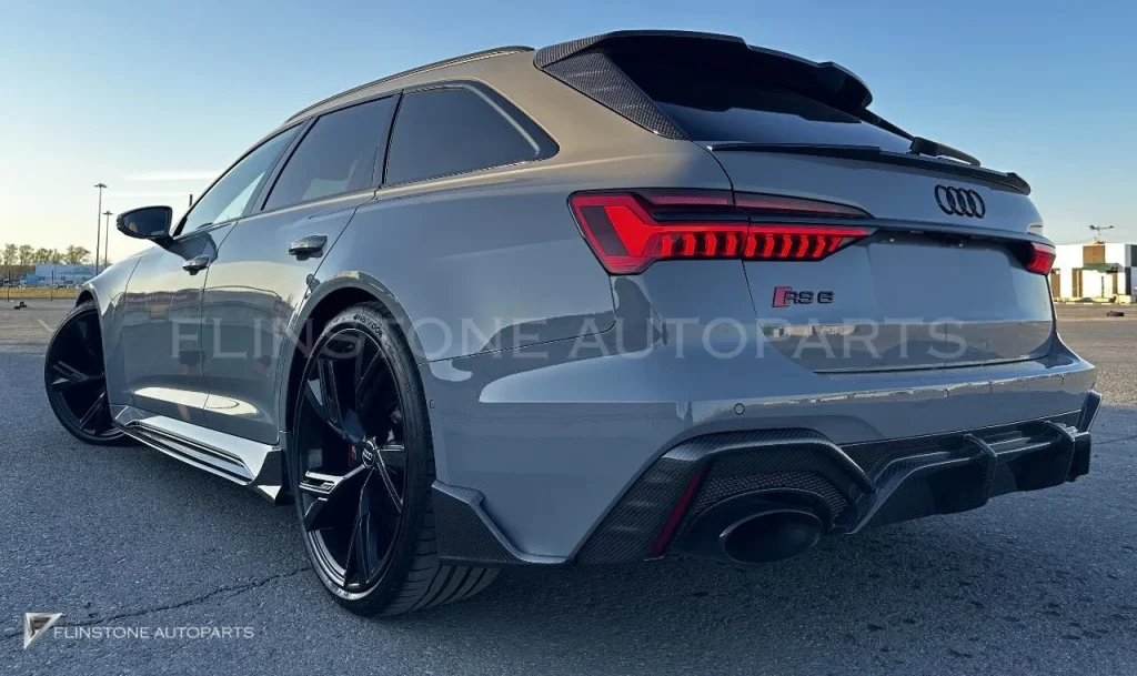 Rear Diffuser Carbon Audi RS6 C8 style Renegade Design