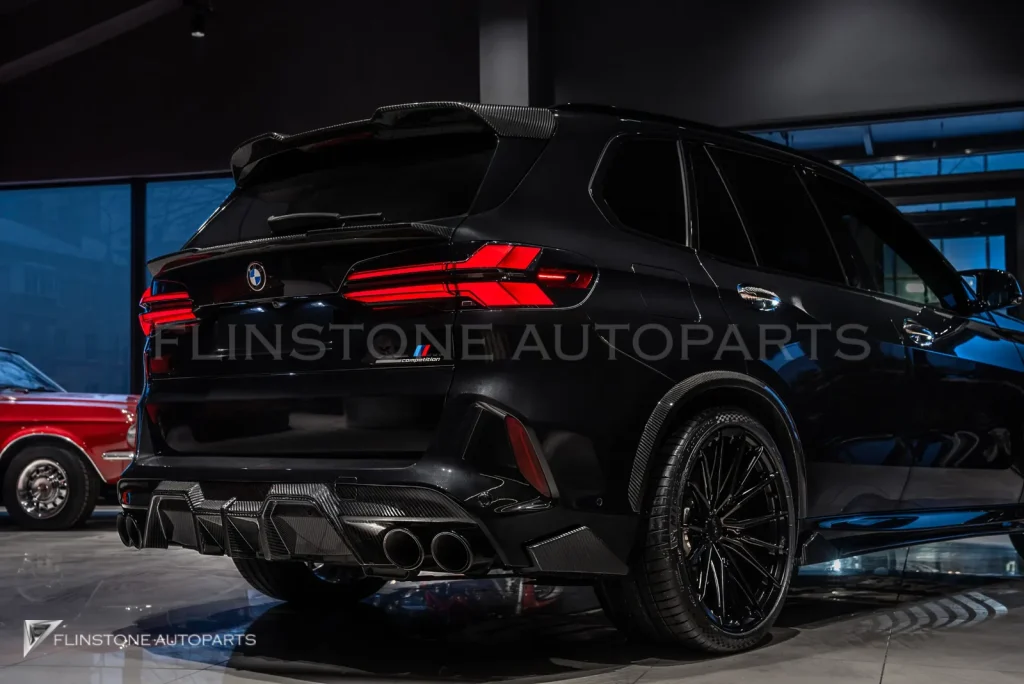 ดิฟฟิวเซอร์ท้าย คาร์บอน BMW X5M Competition F95 LCI ทรง Renegade Design