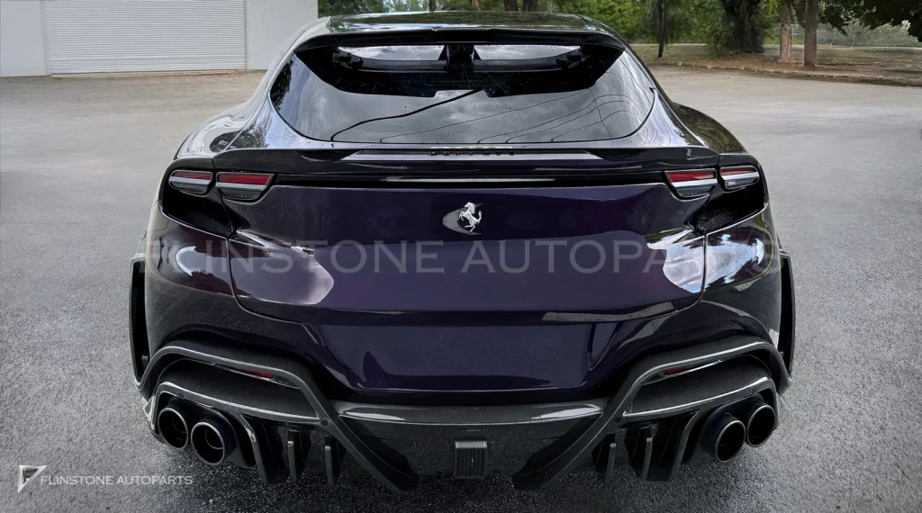 Rear Diffuser Carbon Ferrari Purosangue style Renegade Design