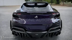 Rear Diffuser Carbon Ferrari Purosangue style Renegade Design