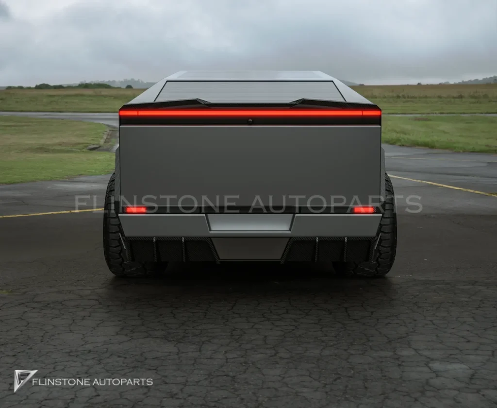 Rear Diffuser Carbon Tesla Cybertruck style Renegade Design