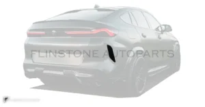 ครอบกันชนหลัง คาร์บอน BMW X6M F96 ทรง Renegade Design