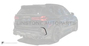 ครอบข้างกันชนหลัง คาร์บอน BMW X5M Competition F95 LCI ทรง Renegade Design