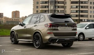 สปอยเลอร์กลางฝาท้าย คาร์บอน BMW X5 G05 LCI ทรง Renegade Design