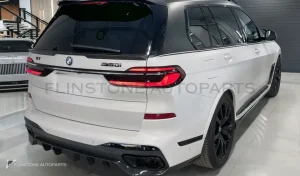 Spoiler centre Tailgate carbon BMW X7 G07 LCI in the style of Renegade Design