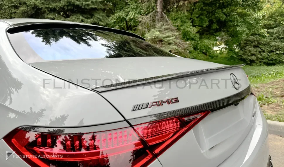 สปอยเลอร์กลางฝาท้าย คาร์บอน Mercedes-Benz S63 W223 ทรง Renegade Design