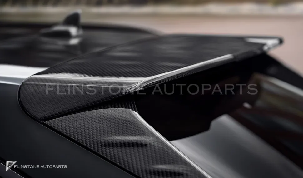 rear window trim Carbon Audi RS6 C8 style Renegade Design