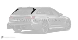 คิ้วกระจกหลัง คาร์บอน Audi RS6 C8 ทรง Renegade Design
