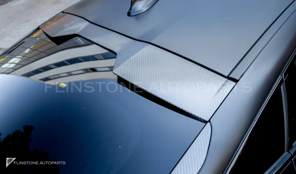 rear window trim Carbon BMW X6M F96 style Renegade Design
