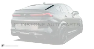 คิ้วกระจกหลัง คาร์บอน BMW X6M F96 ทรง Renegade Design