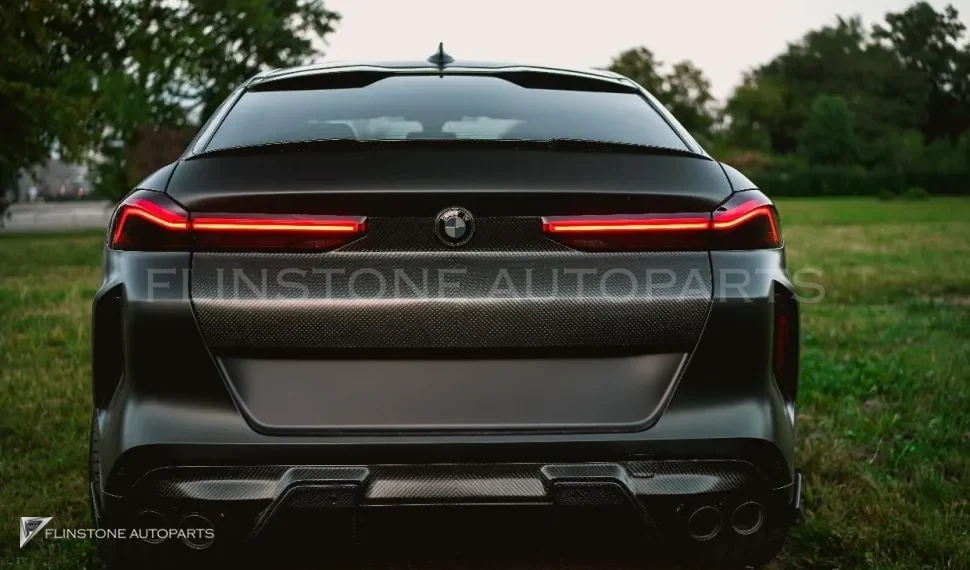 roof spoiler Carbon BMW X6M F96 style Renegade Design