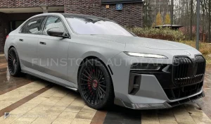 สเกิร์ตข้าง คาร์บอน BMW 7 Series G70 ทรง Renegade Design