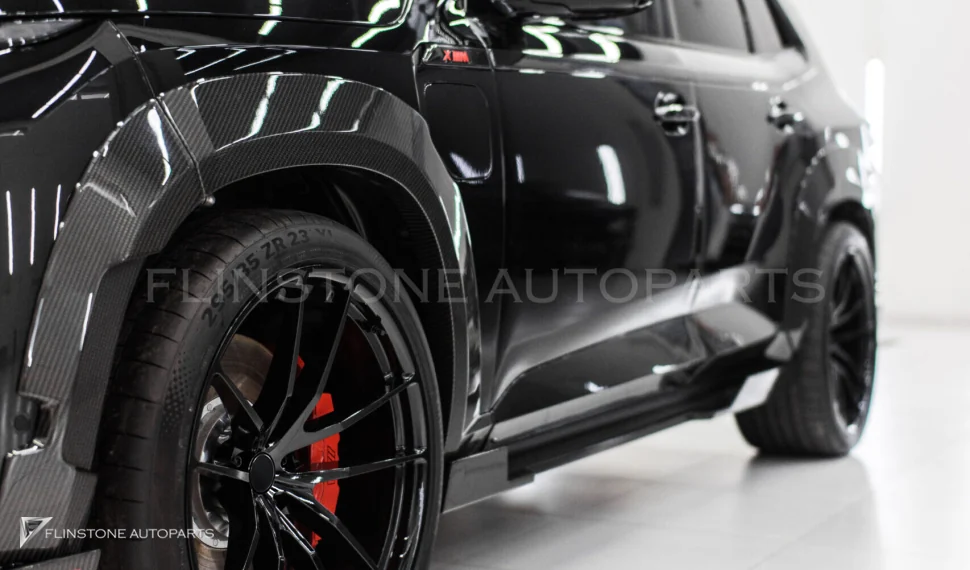 สเกิร์ตข้าง คาร์บอน BMW XM G09 ทรง Renegade Design