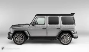 สเกิร์ตข้าง คาร์บอน Mercedes-Benz G-Class W464 (W463A) ทรง Renegade Design