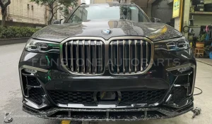 ลิ้นหน้า คาร์บอน BMW X7 G07 ทรง Renegade Design