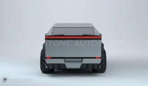 Spoiler Carbon Tesla Cybertruck style Renegade Design