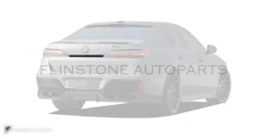 คิ้วฝาท้ายระหว่างไฟท้าย คาร์บอน BMW 7 Series G70 ทรง Renegade Design