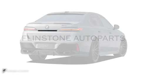 คิ้วฝาท้ายระหว่างไฟท้าย คาร์บอน BMW 7 Series G70 ทรง Renegade Design