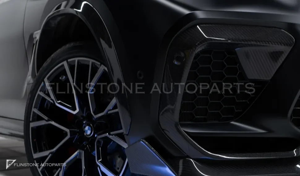 ชุดซุ้มล้อ Wide Body คาร์บอน BMW X6M F96 ทรง Renegade Design