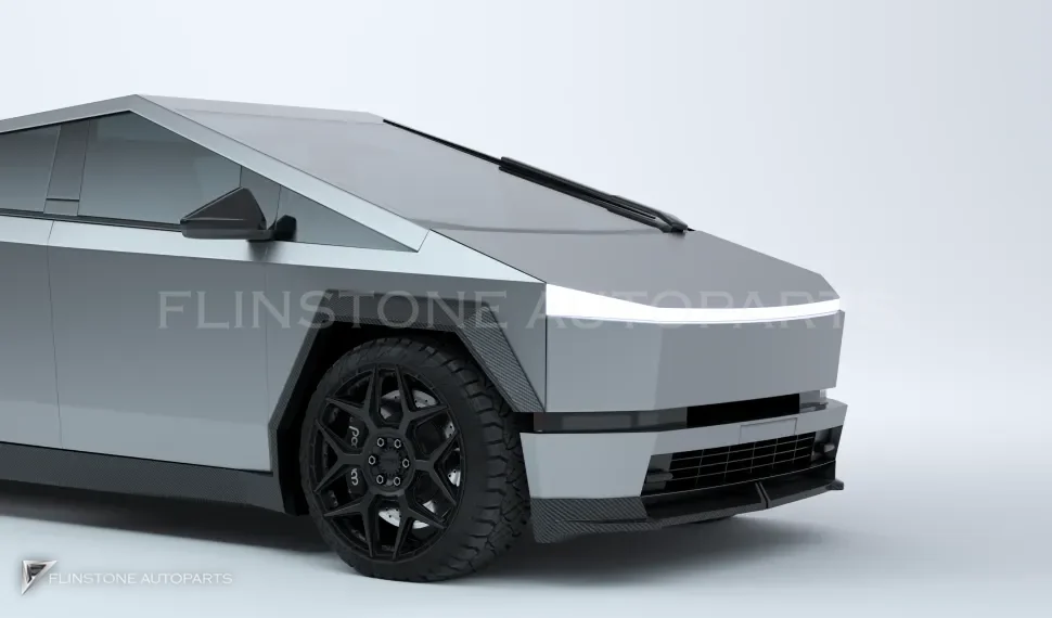 wheel arch kit Wide Body Carbon Tesla Cybertruck style Renegade Design