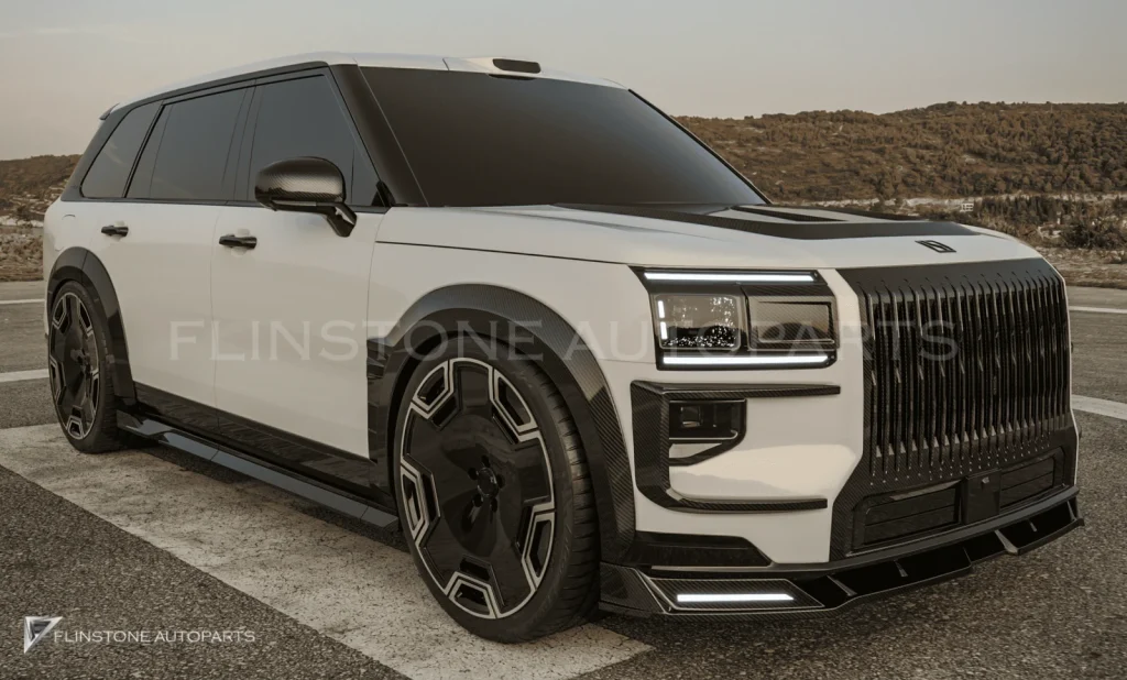 ชุดซุ้มล้อ Wide Body คาร์บอน Zeekr 9X ทรง Renegade Design