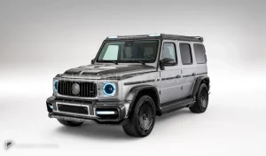 กรอบกระจกหน้าต่าง คาร์บอน Mercedes-Benz G-Class W464 (W463A) ทรง Renegade Design