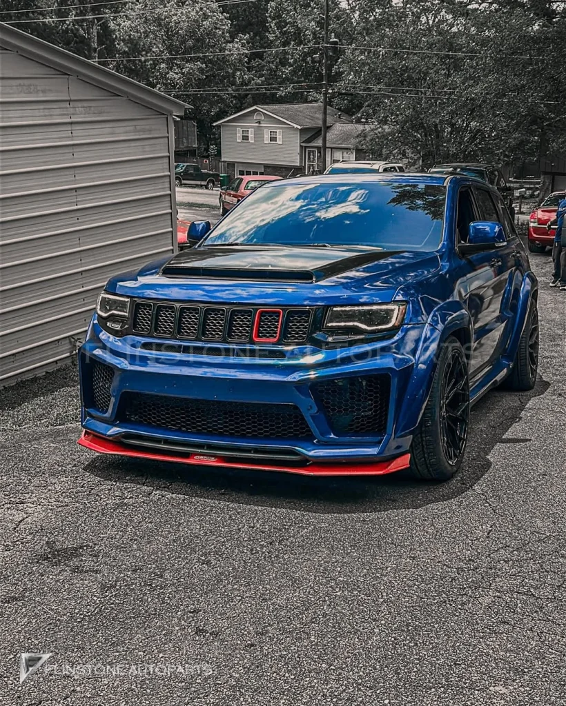 ฝากระโปรงหน้าลาย Demon Jeep Grand Cherokee WK2 ทรง Renegade Design