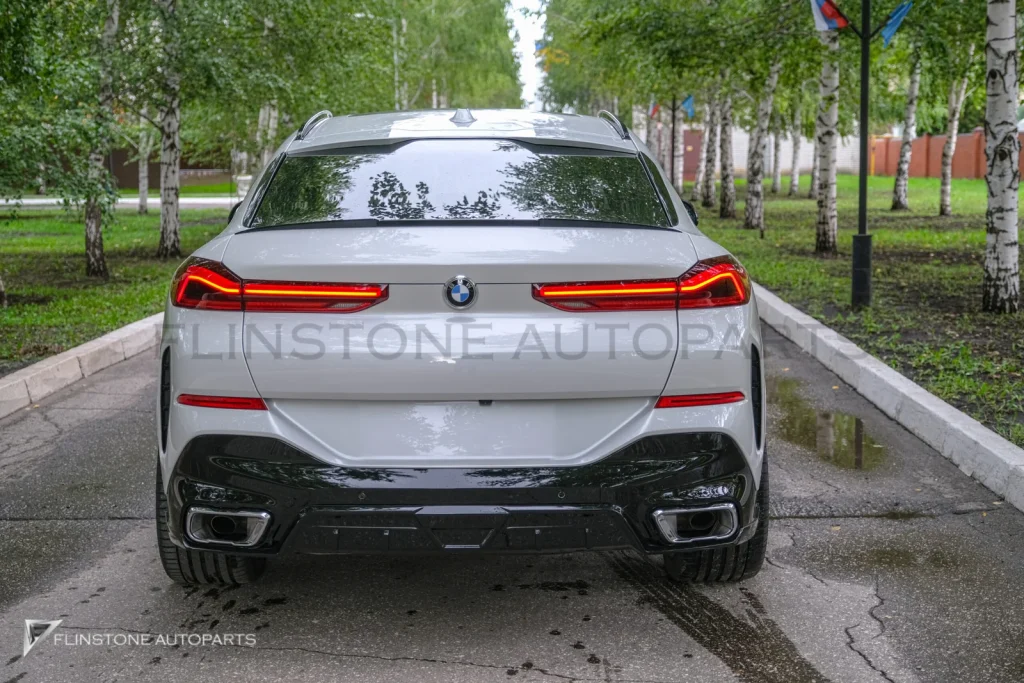 ดิฟฟิวเซอร์ท้าย BMW X6 G06 LCI ทรง Renegade Design