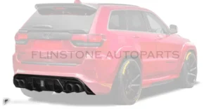 ดิฟฟิวเซอร์ท้าย Jeep Grand Cherokee SRT/Trackhawk ทรง Renegade Design