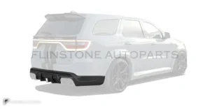 ดิฟฟิวเซอร์ท้ายพร้อมปลายท่อและไฟเบรก Dodge Durango ทรง Renegade Design