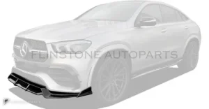 ลิ้นหน้า Mercedes-Benz GLE Coupe C167 ทรง Renegade Design