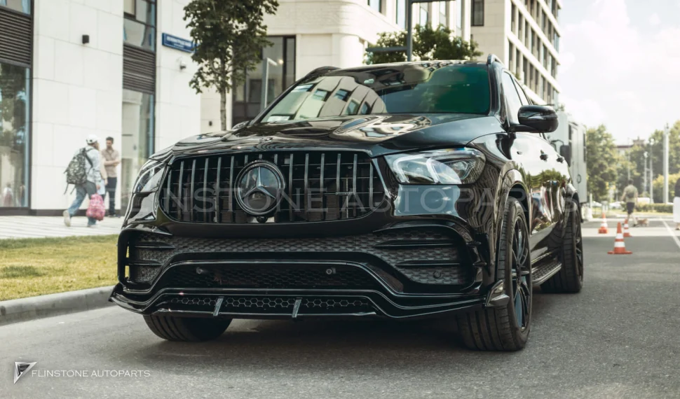 ลิ้นหน้า Mercedes-Benz GLE W167 ทรง Renegade Design