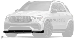 ลิ้นหน้า Mercedes-Benz GLE W167 ทรง Renegade Design