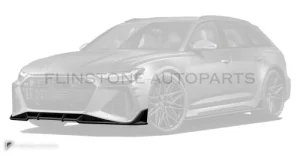 ลิ้นหน้า คาร์บอน Audi RS6 C8 ทรง Renegade Design