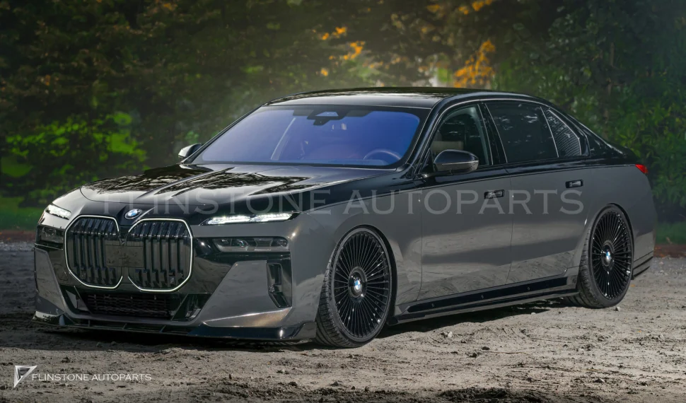ลิ้นหน้า BMW 7 Series G70 ทรง Renegade Design