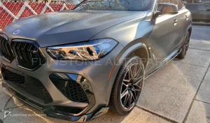 ลิ้นหน้า BMW X6M F96 ทรง Renegade Design