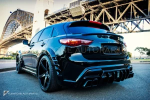 ชุดแต่งรอบคัน Infiniti QX70/FX S51 ทรง Renegade Design