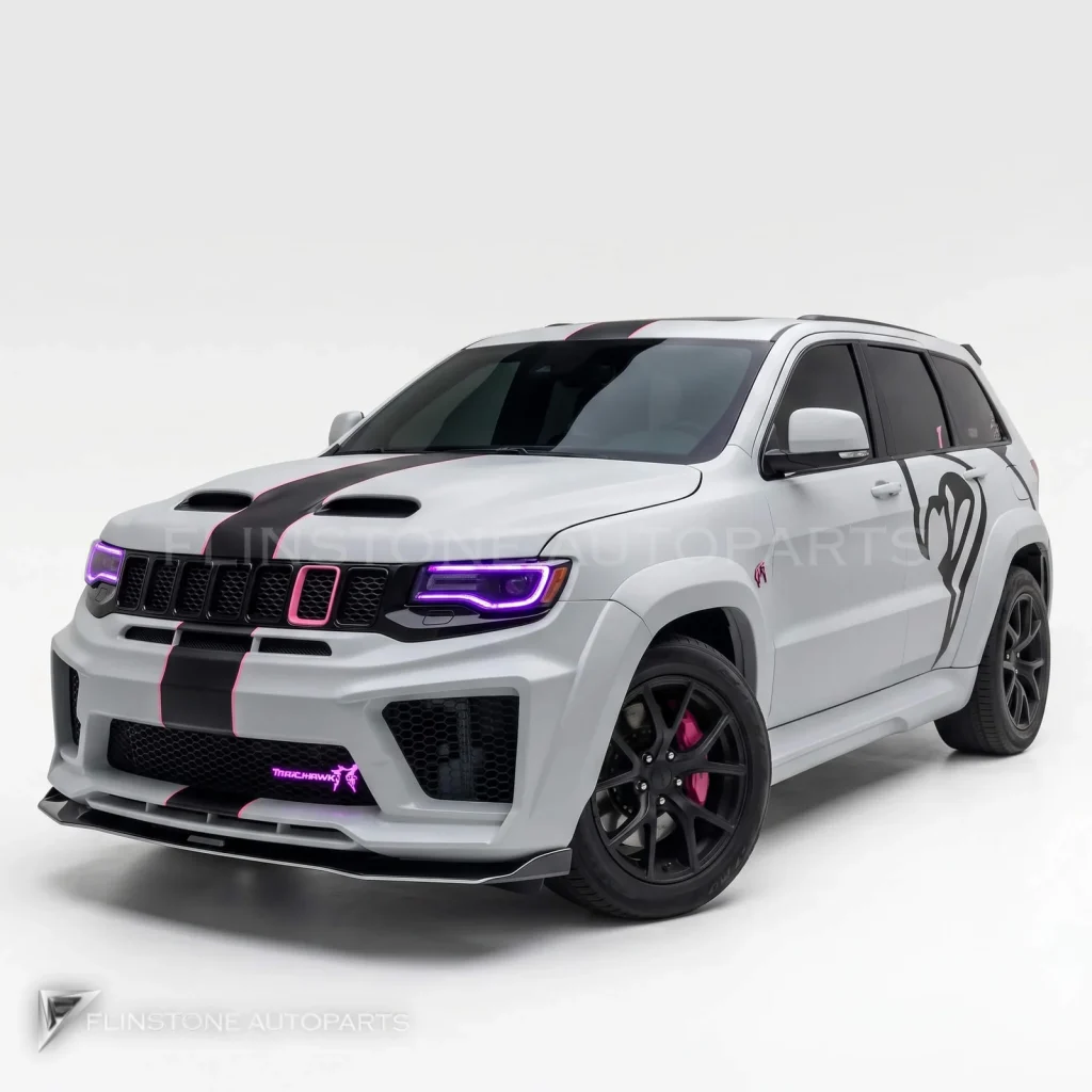 ชุดแต่งรอบคัน Jeep Grand Cherokee WK2 ทรง Renegade Design รุ่น Tyrannos V3