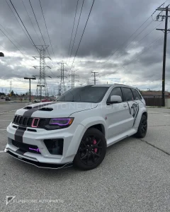 ชุดแต่งรอบคัน Jeep Grand Cherokee WK2 ทรง Renegade Design รุ่น Tyrannos V3