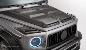 กรอบกระจังหน้า คาร์บอน Mercedes-Benz G-Class W464 (W463A) ทรง Renegade Design