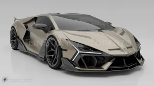 ชุดแต่งรอบคัน Lamborghini Revuelto ทรง Renegade Design