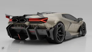 ชุดแต่งรอบคัน Lamborghini Revuelto ทรง Renegade Design