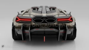 ชุดแต่งรอบคัน Lamborghini Revuelto ทรง Renegade Design