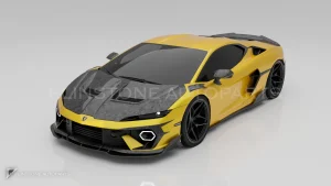 ชุดแต่งรอบคัน Lamborghini Temerario ทรง Renegade Design