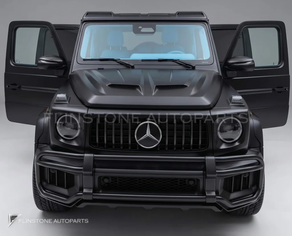 ฝากระโปรงหน้า คาร์บอน Mercedes-Benz G63 W465 ทรง Renegade Design