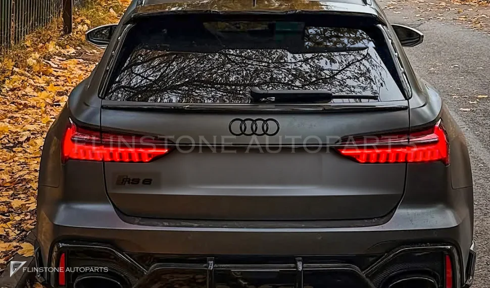 Spoiler centre Tailgate Audi RS6 in the style of Renegade Design