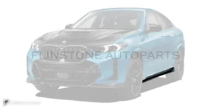 สเกิร์ตข้าง BMW X6 G06 LCI ทรง Renegade Design